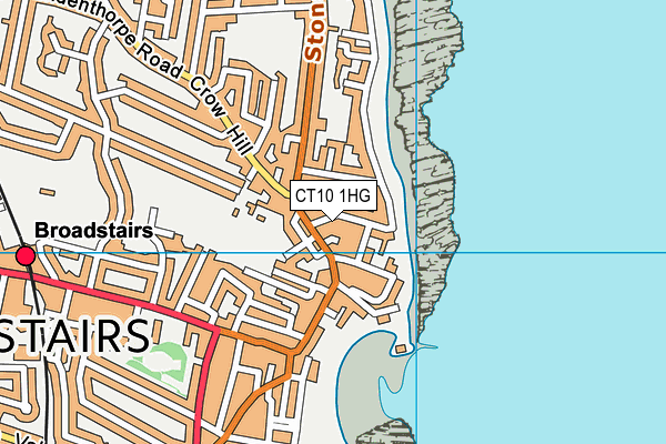 CT10 1HG map - OS VectorMap District (Ordnance Survey)