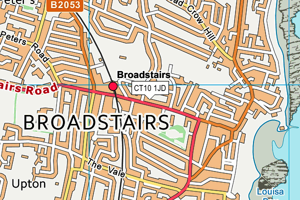 CT10 1JD map - OS VectorMap District (Ordnance Survey)