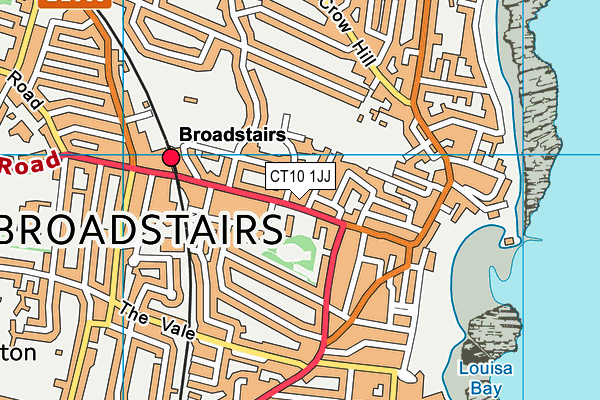 Map of SMOKED BROADSTAIRS LIMITED at district scale