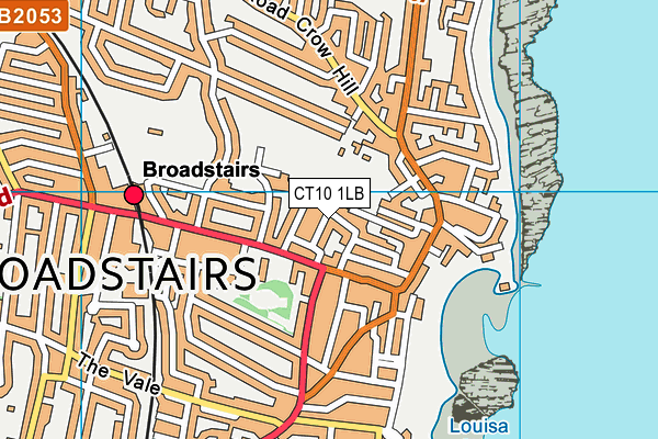 CT10 1LB map - OS VectorMap District (Ordnance Survey)