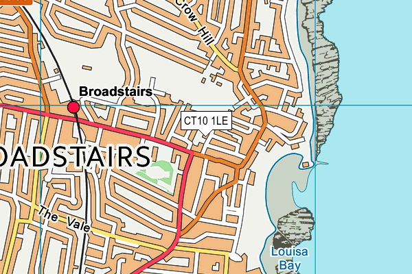 CT10 1LE map - OS VectorMap District (Ordnance Survey)