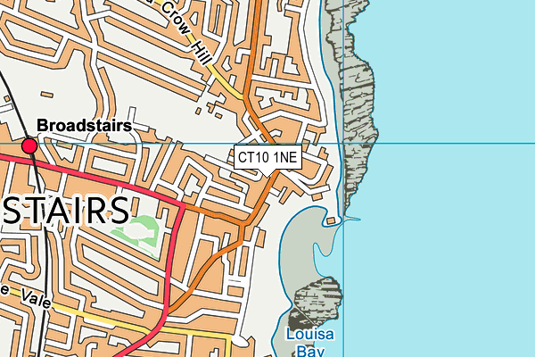Map of MERMAID (BROADSTAIRS) LTD at district scale
