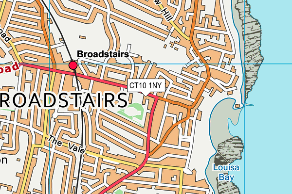 CT10 1NY map - OS VectorMap District (Ordnance Survey)