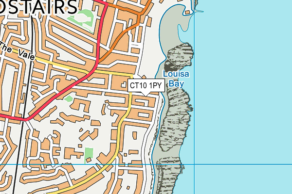 CT10 1PY map - OS VectorMap District (Ordnance Survey)