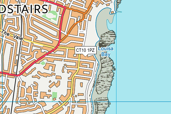 CT10 1PZ map - OS VectorMap District (Ordnance Survey)