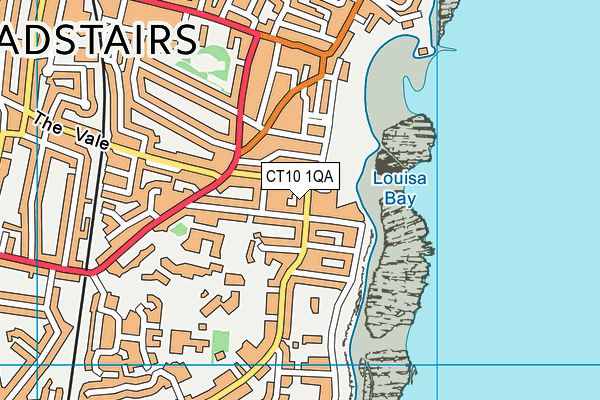 CT10 1QA map - OS VectorMap District (Ordnance Survey)