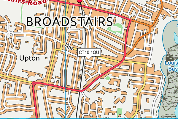 CT10 1QU map - OS VectorMap District (Ordnance Survey)