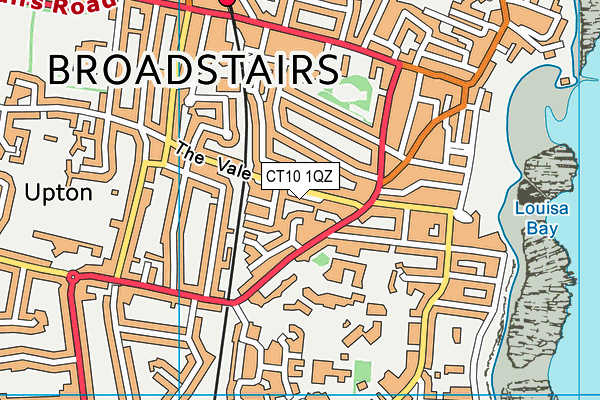 CT10 1QZ map - OS VectorMap District (Ordnance Survey)