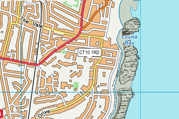 CT10 1RD map - OS VectorMap District (Ordnance Survey)