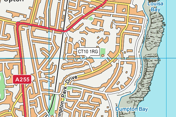 CT10 1RG map - OS VectorMap District (Ordnance Survey)