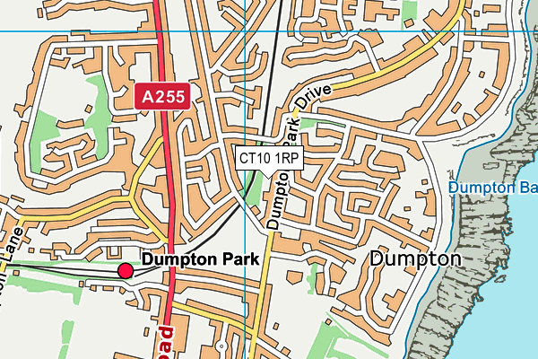 CT10 1RP map - OS VectorMap District (Ordnance Survey)