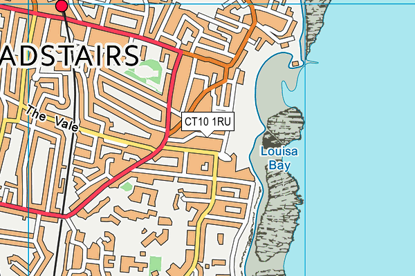 CT10 1RU map - OS VectorMap District (Ordnance Survey)