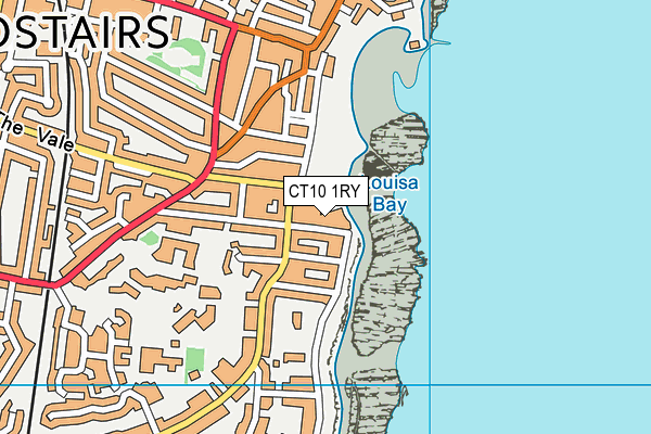 CT10 1RY map - OS VectorMap District (Ordnance Survey)