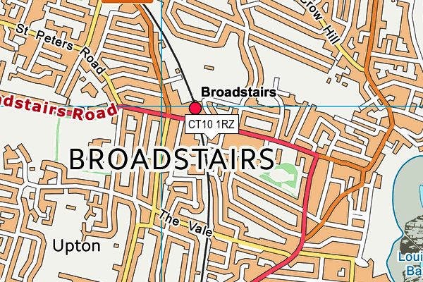 CT10 1RZ map - OS VectorMap District (Ordnance Survey)