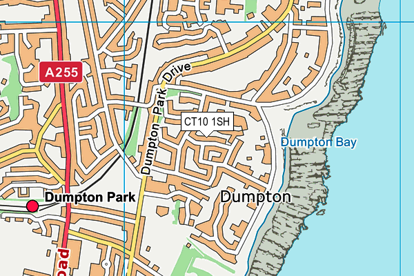 CT10 1SH map - OS VectorMap District (Ordnance Survey)