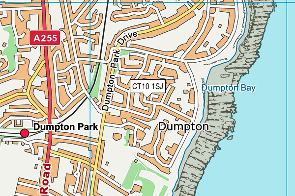 CT10 1SJ map - OS VectorMap District (Ordnance Survey)