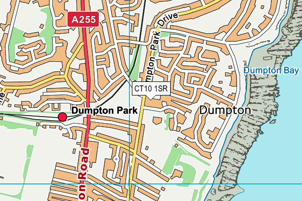 CT10 1SR map - OS VectorMap District (Ordnance Survey)