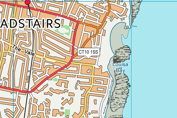 CT10 1SS map - OS VectorMap District (Ordnance Survey)