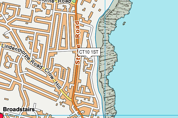 CT10 1ST map - OS VectorMap District (Ordnance Survey)