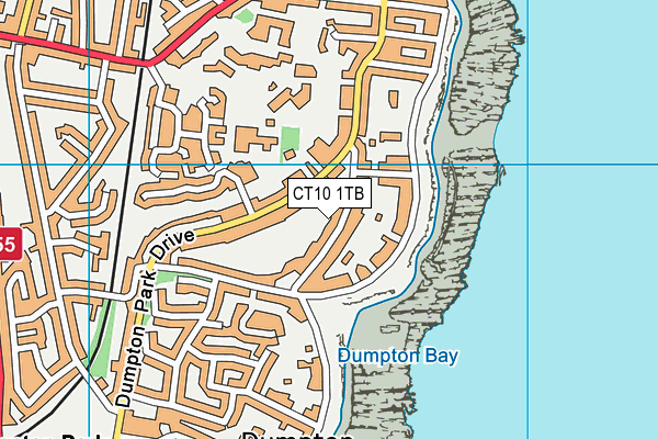 CT10 1TB map - OS VectorMap District (Ordnance Survey)