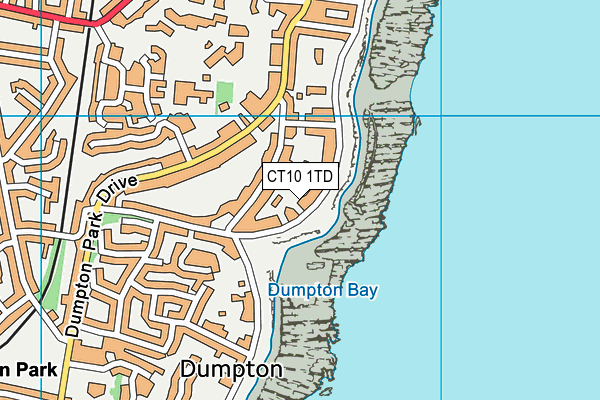 Map of BEVERLEY COURT (BROADSTAIRS) LIMITED at district scale