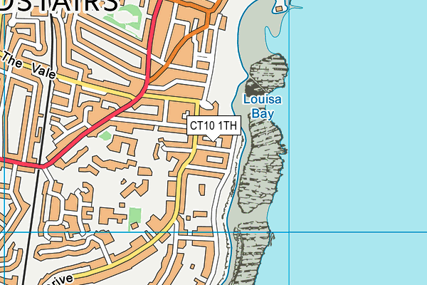 CT10 1TH map - OS VectorMap District (Ordnance Survey)