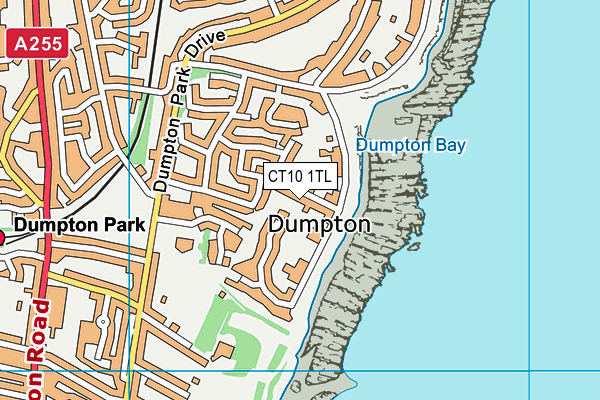 CT10 1TL map - OS VectorMap District (Ordnance Survey)