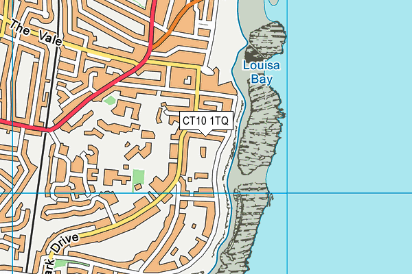 CT10 1TQ map - OS VectorMap District (Ordnance Survey)