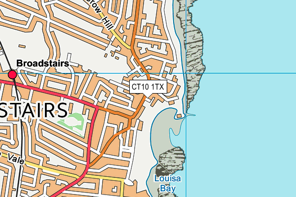 CT10 1TX map - OS VectorMap District (Ordnance Survey)