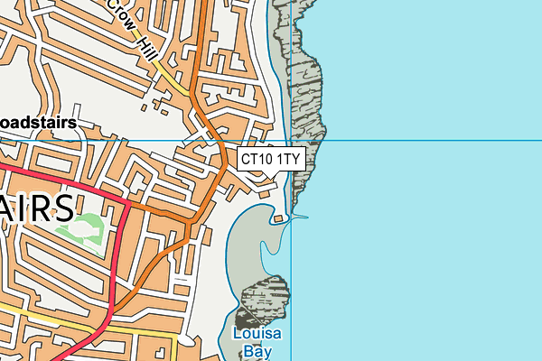 CT10 1TY map - OS VectorMap District (Ordnance Survey)