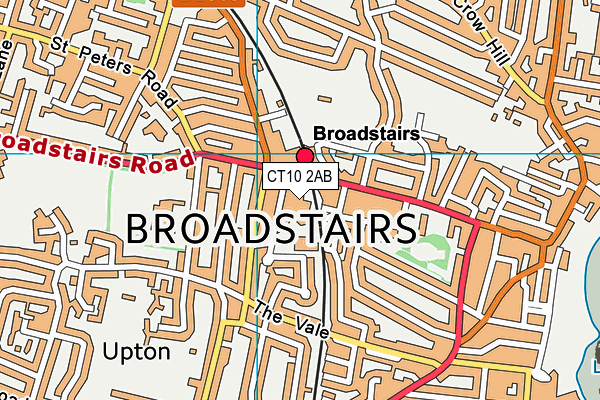 CT10 2AB map - OS VectorMap District (Ordnance Survey)