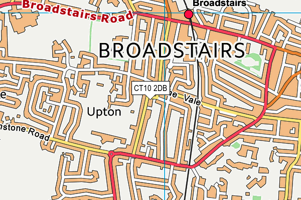 CT10 2DB map - OS VectorMap District (Ordnance Survey)