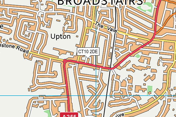 CT10 2DE map - OS VectorMap District (Ordnance Survey)