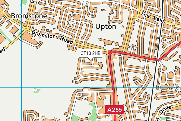 CT10 2HB map - OS VectorMap District (Ordnance Survey)