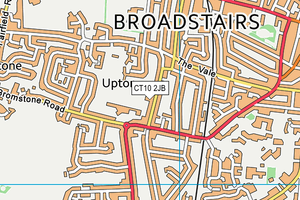 CT10 2JB map - OS VectorMap District (Ordnance Survey)