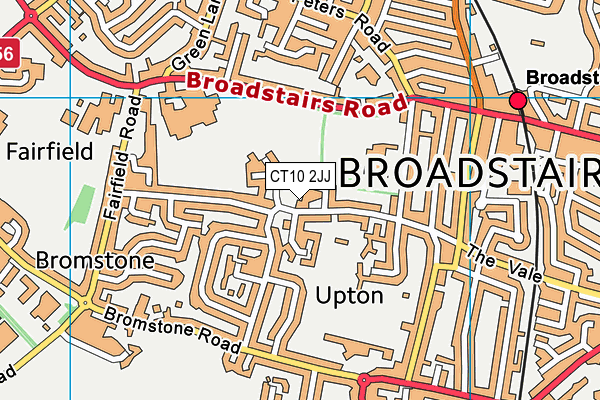 CT10 2JJ map - OS VectorMap District (Ordnance Survey)