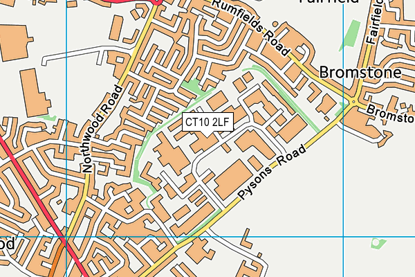 Map of A1 PROPERTIES (KENT) LTD at district scale