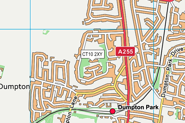 The Pavilion Park Avenue map (CT10 2XY) - OS VectorMap District (Ordnance Survey)