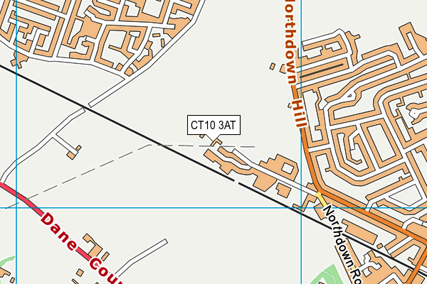 CT10 3AT map - OS VectorMap District (Ordnance Survey)