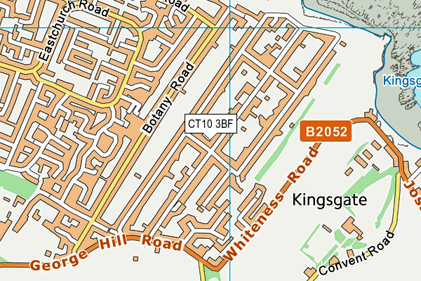 CT10 3BF map - OS VectorMap District (Ordnance Survey)