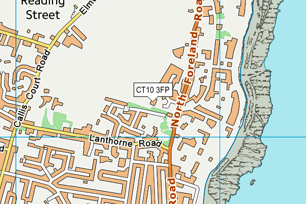 CT10 3FP map - OS VectorMap District (Ordnance Survey)