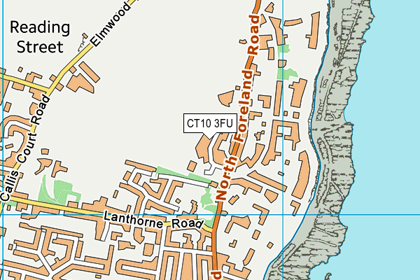 CT10 3FU map - OS VectorMap District (Ordnance Survey)