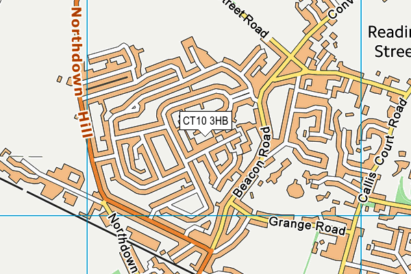 CT10 3HB map - OS VectorMap District (Ordnance Survey)