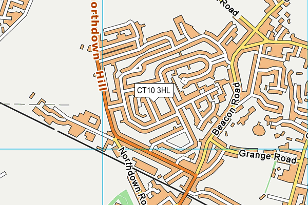 CT10 3HL map - OS VectorMap District (Ordnance Survey)