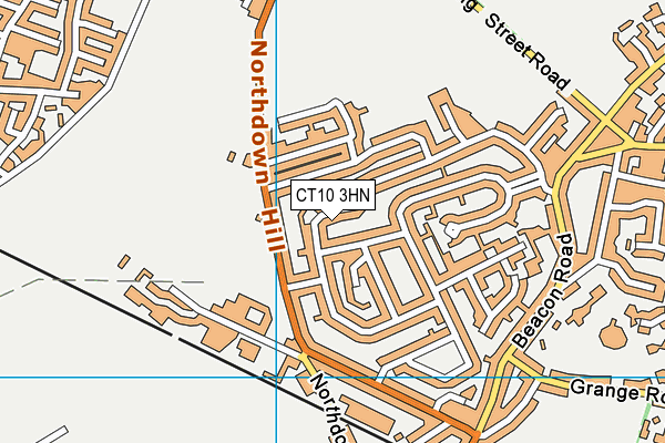 CT10 3HN map - OS VectorMap District (Ordnance Survey)