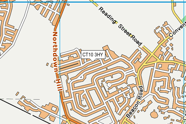 CT10 3HY map - OS VectorMap District (Ordnance Survey)