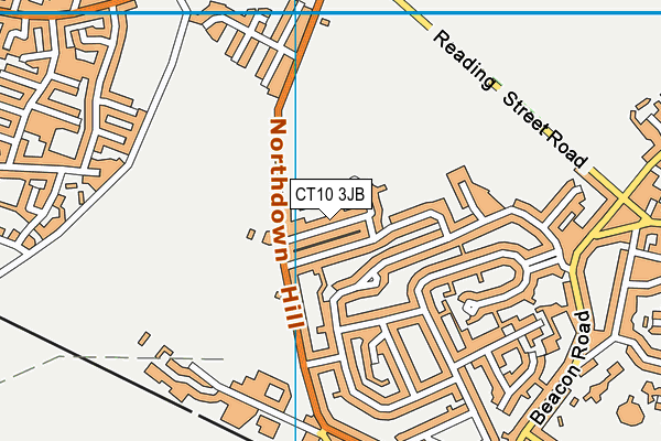 CT10 3JB map - OS VectorMap District (Ordnance Survey)