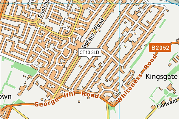 CT10 3LD map - OS VectorMap District (Ordnance Survey)