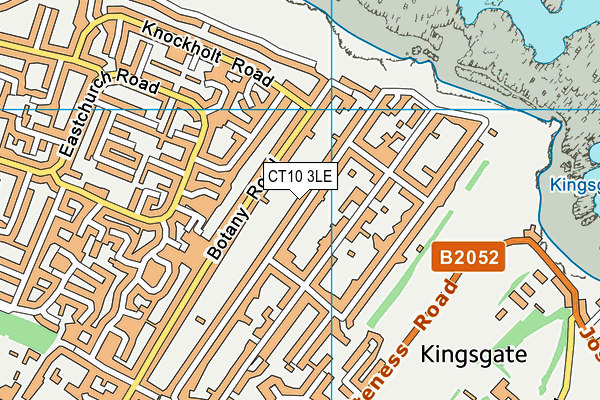 CT10 3LE map - OS VectorMap District (Ordnance Survey)