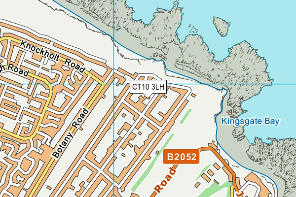 CT10 3LH map - OS VectorMap District (Ordnance Survey)